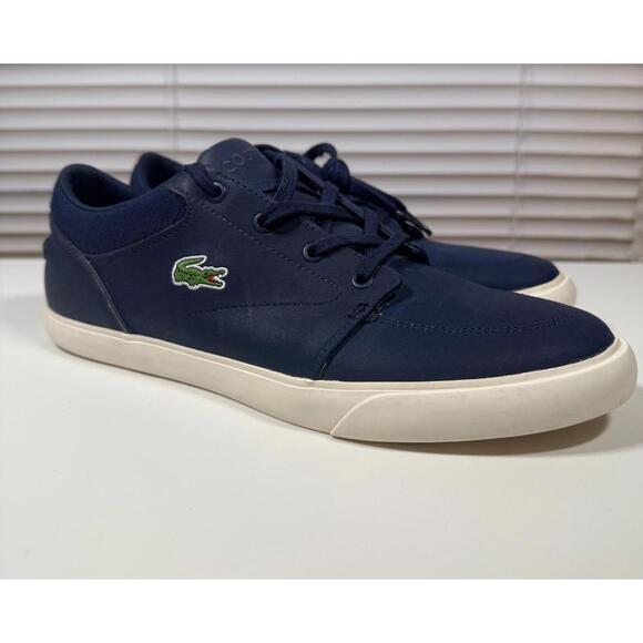 Lacoste Other - Lacoste Men's Bayliss Sneakers 119 1 CMA Navy/Off White Size 9